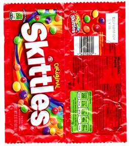 skittles packaging
